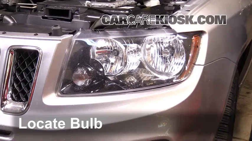 2015 Jeep Compass Sport 2.0L 4 Cyl. Lights Parking Light (replace bulb)